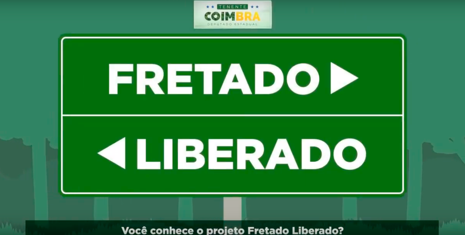 PROJETO DE LEI – FRETADO LIBERADO